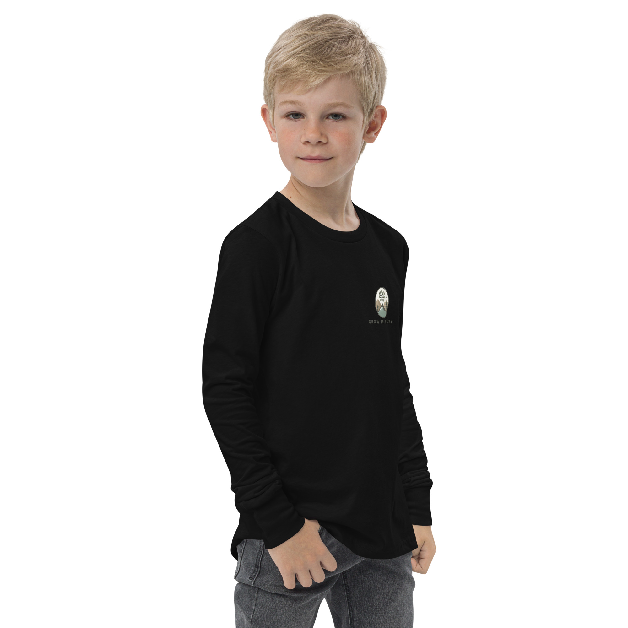 Youth long sleeve tee - Image 3