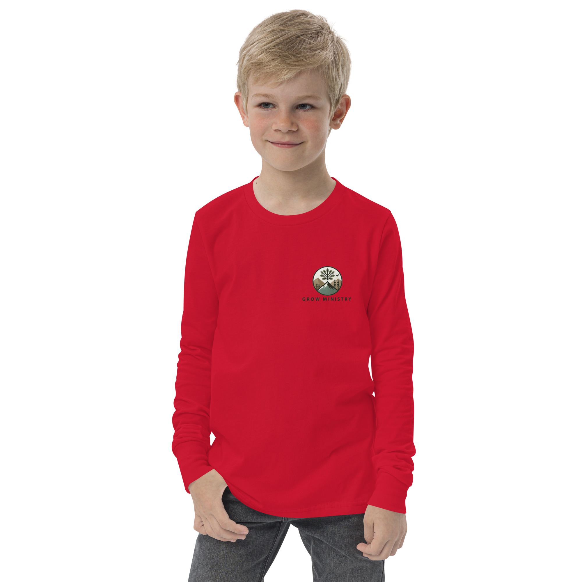 Youth long sleeve tee - Image 9