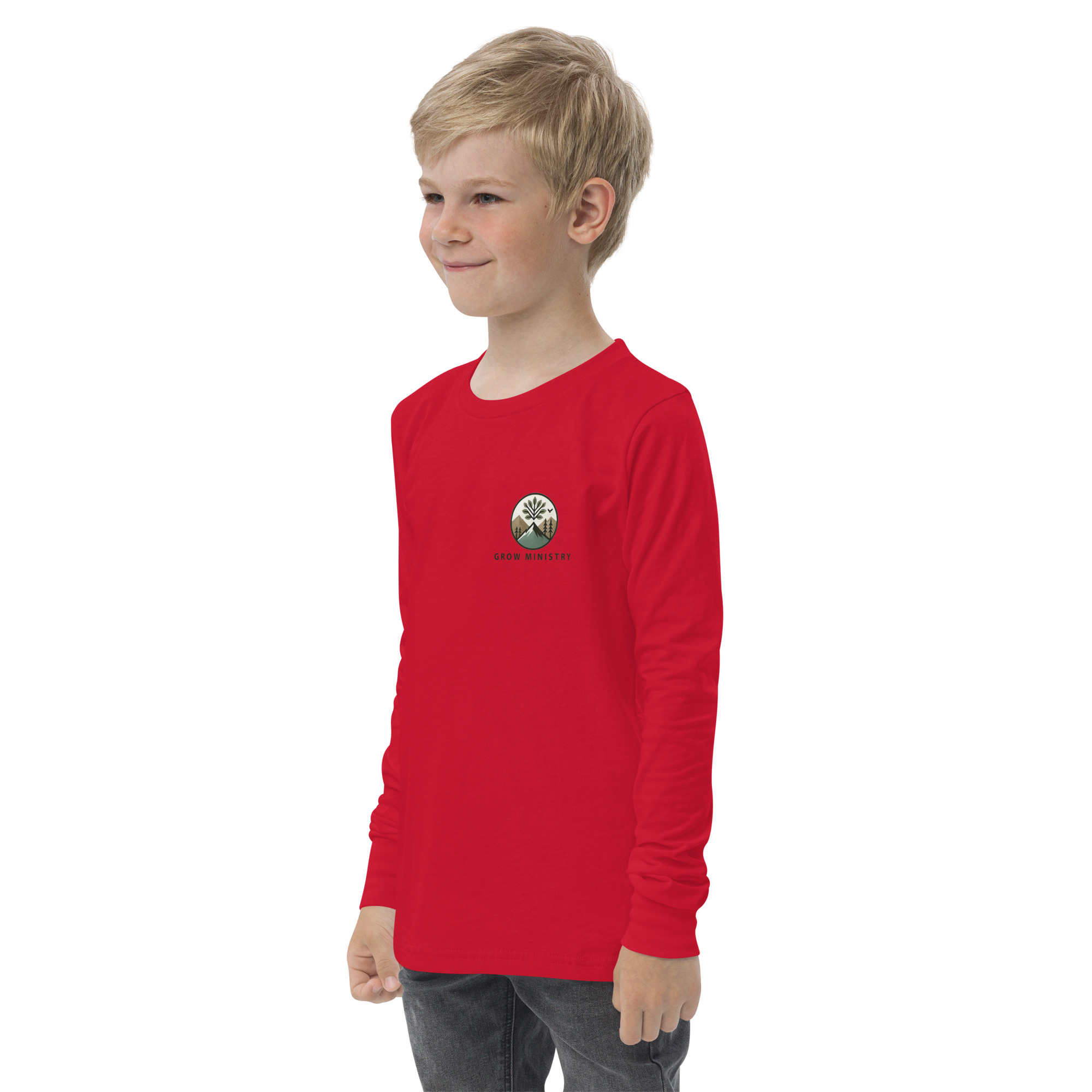 Youth long sleeve tee - Image 10