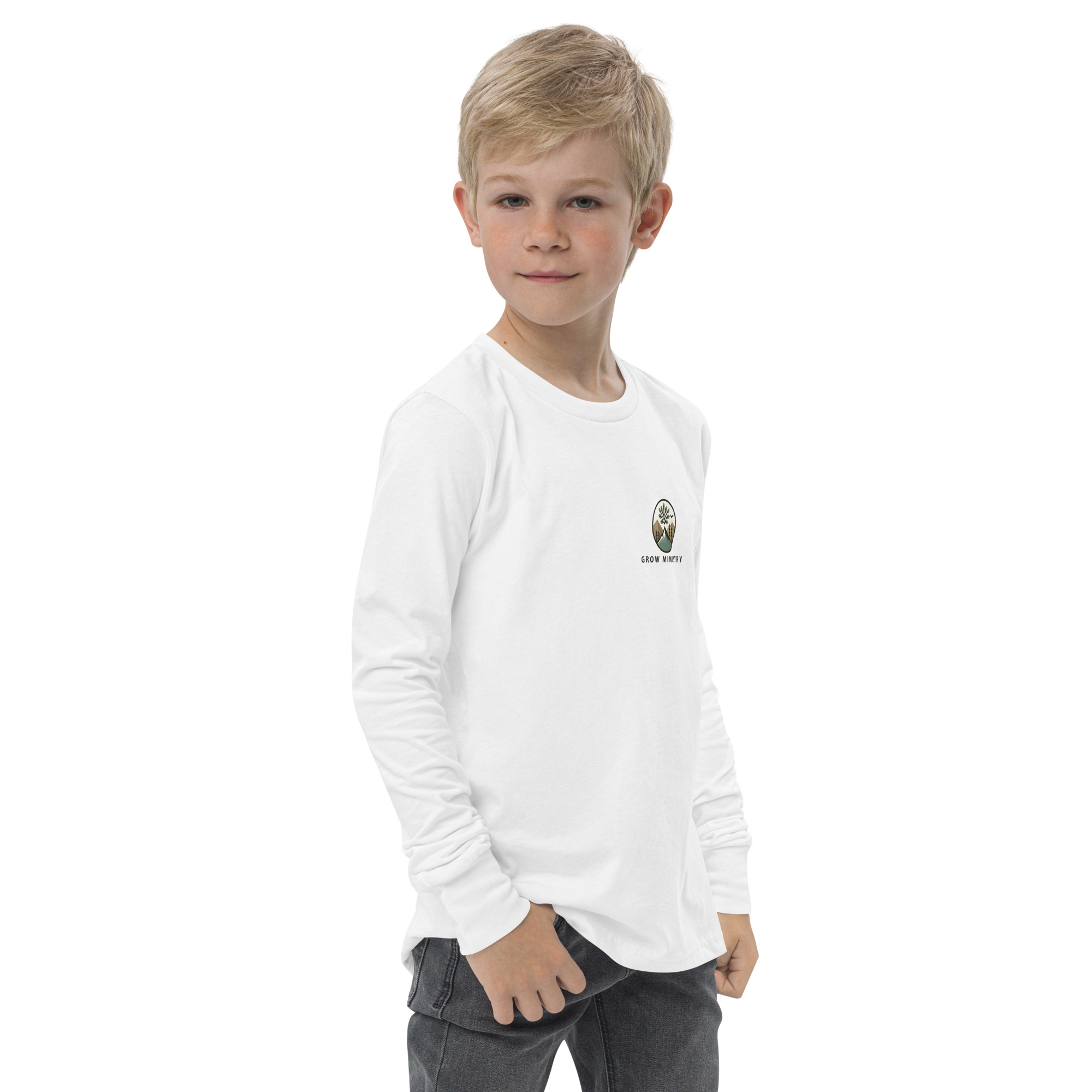 Youth long sleeve tee - Image 19